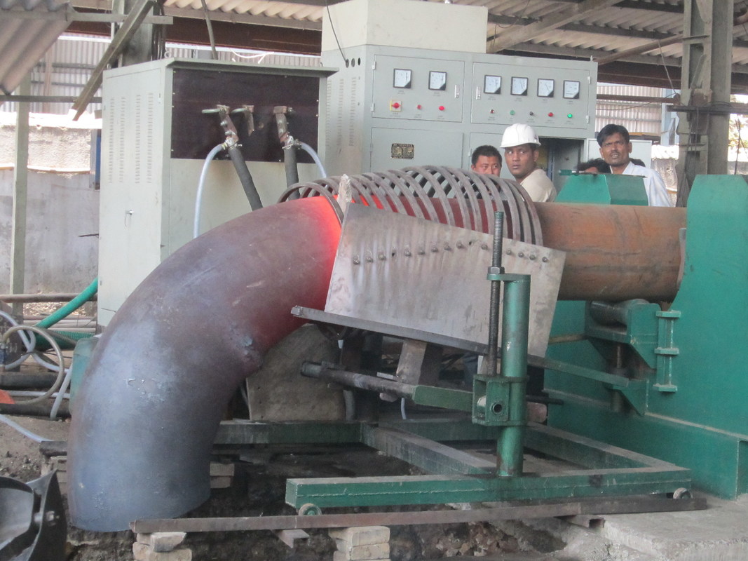 5.5KW Induction Heating Elbow Forming Machine